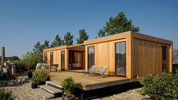 modular timber frame house