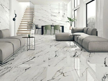what is marble tiles