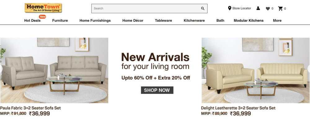 India Home Town Furniture Shop