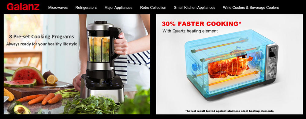 Galanz cooking appliance manufacturer