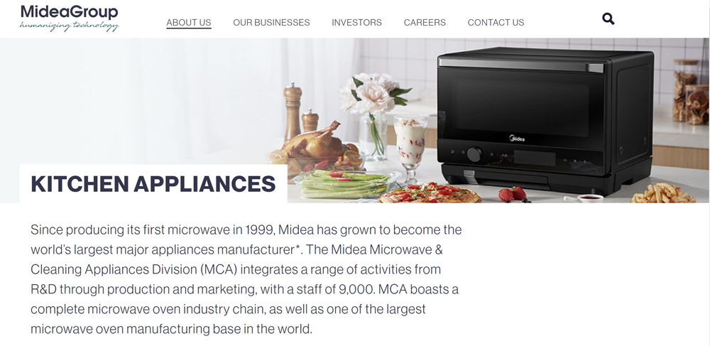  MIDEA Small Kitchen Appliances Manufacturer