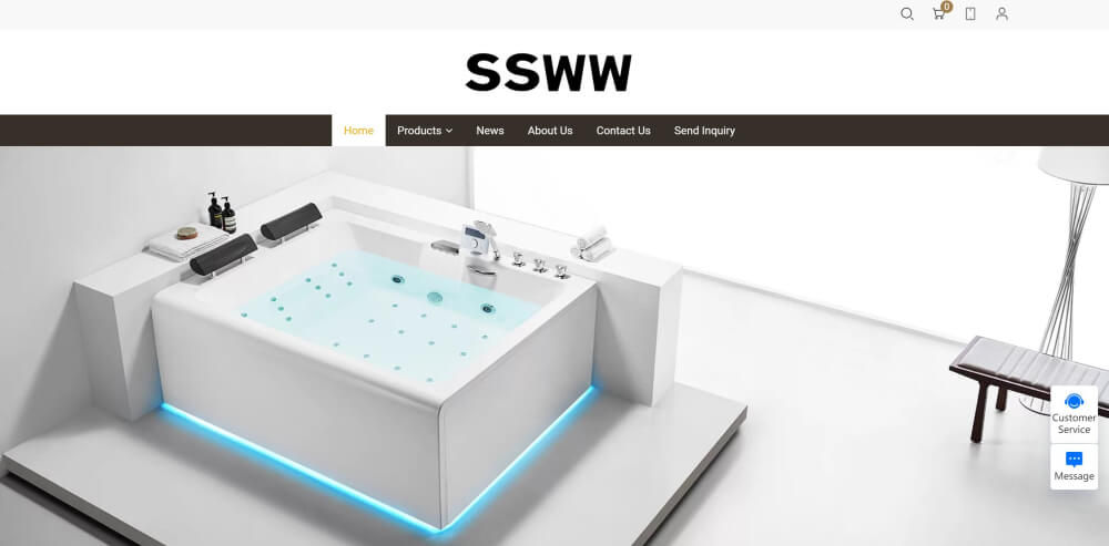 China SSWW Bathtub Manufacturer