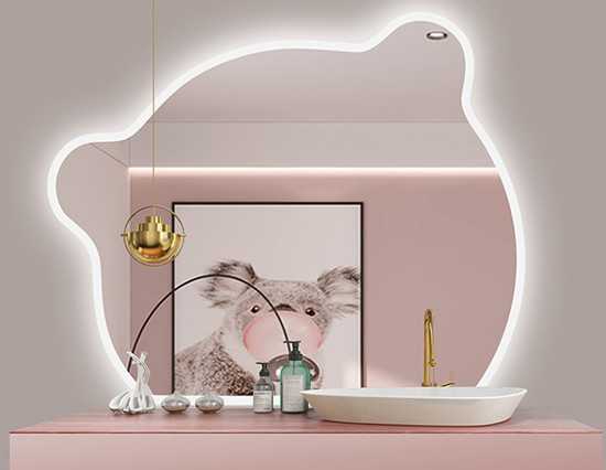 Custom design or factory-designed LED Mirror