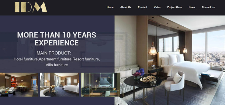 Top 10 Hotel Bed Manufacturers in China-Foshan IDM Hotel Furniture Co.,LTD