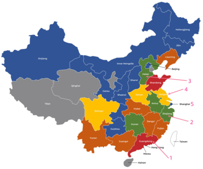 China Major Industry Regions of Office Pods China Major Industry Regions of Office Pods