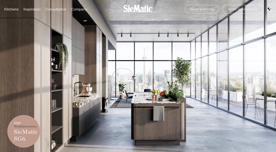 High end cabinets kitchen- SieMatic